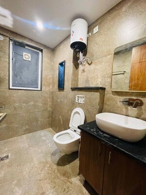 Bathroom in 3 BHK Apartment at Pareena Coban Residences, Sector 99a – for Rent