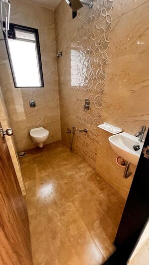 Bathroom in 2 BHK Apartment at Accord Heights, Kurla West – for Rent