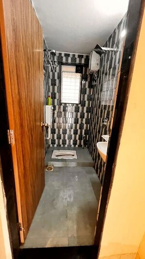 Bathroom in 2 BHK Apartment at Accord Heights, Kurla West – for Rent