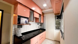 Kitchen in 2 BHK Apartment at Accord Heights, Kurla West – for Rent