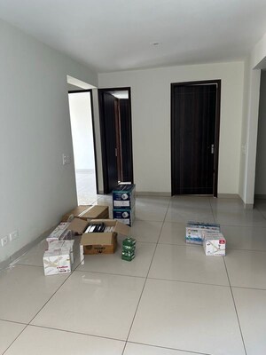 Living Room in 3 BHK Apartment at Motia Blue Ridge, Dhakoli – for Rent