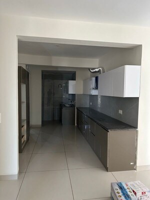 Kitchen in 3 BHK Apartment at Motia Blue Ridge, Dhakoli – for Rent