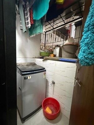 Laundry Area in 2 BHK Apartment at LS Mehetre Laxmi Horizon, Punawale – for Rent