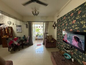 Living Room in 2 BHK Apartment at LS Mehetre Laxmi Horizon, Punawale – for Rent