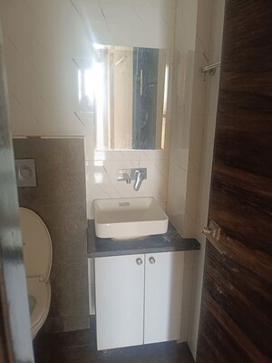 Bathroom in 3 BHK Apartment at Paradigm Business Hermitage Park, Dhakoli – for Rent