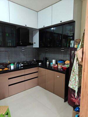 Kitchen in 2 BHK Apartment at Pharande Puneville, Punawale – for Rent