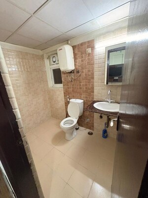 Bathroom in 3 BHK Apartment at Amrapali Silicon City, Sector 76 – for Rent