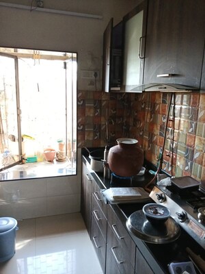Kitchen in 1 BHK Apartment at Navre Baug CHS, Kurla East – for Rent