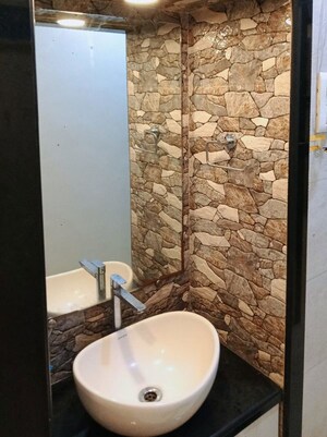 Bathroom in 1 BHK Apartment at Navre Baug CHS, Kurla East – for Rent