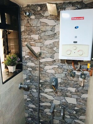 Bathroom in 1 BHK Apartment at Navre Baug CHS, Kurla East – for Rent