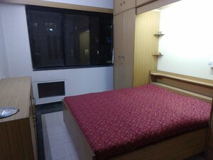 Bedroom in 2 BHK Apartment at Sheth Vasant Galaxy, Goregaon West – for Rent