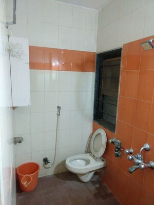 Bathroom in 2 BHK Apartment at Sheth Vasant Galaxy, Goregaon West – for Rent