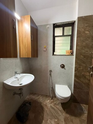 Bathroom in 2 BHK Apartment at Siddhashila Eela, Punawale – for Rent