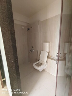 Bathroom in 1 BHK Apartment at Puranik Tokyo Bay Phase 2A, Kasarvadavali – for Rent