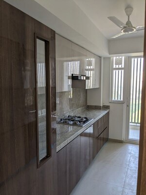 Kitchen in 4 BHK Builder Floor at DLF Garden City Independent Floors, Sector 92 – for Rent