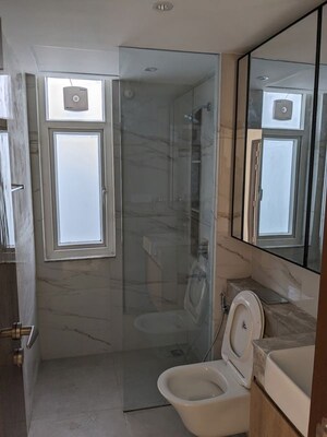 Bathroom in 4 BHK Builder Floor at DLF Garden City Independent Floors, Sector 92 – for Rent