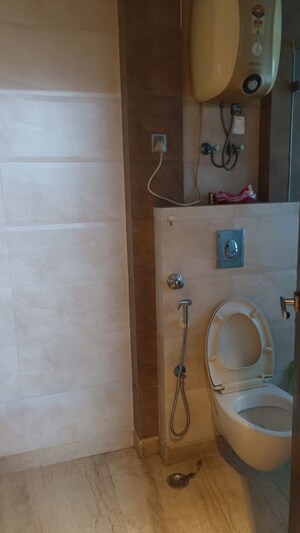 Bathroom in 3 BHK Builder Floor at New Rajinder Nagar – for Rent