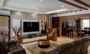 Living Room in 4 BHK Builder Floor at Green Fields Colony – for Rent
