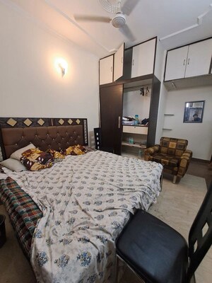 Bedroom in 3 BHK Builder Floor at Green Fields Colony – for Rent