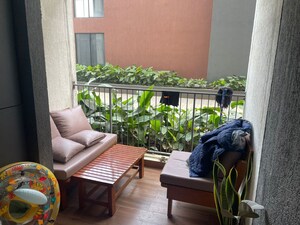 Balcony in 2 BHK Apartment at Assetz Canvas And Cove, Hosur Road – for Sale