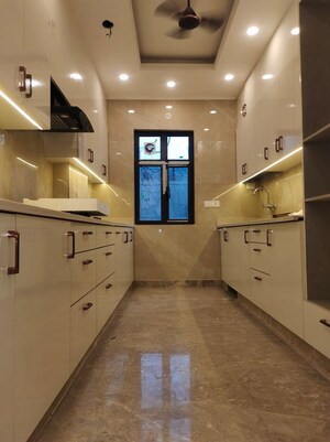 Kitchen in 3 BHK Builder Floor at East Of Kailash – for Sale