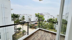 Balcony in 3 BHK Villa at Sark Garden Villas, Mokila – for Rent