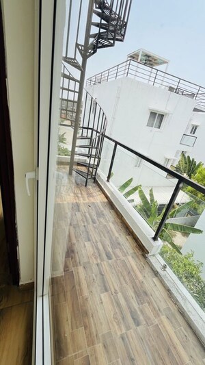 Balcony in 3 BHK Villa at Sark Garden Villas, Mokila – for Rent