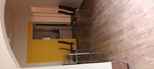 Staircase in 2 BHK Apartment at Rachana Belvedere Apartment, Aundh – for Rent