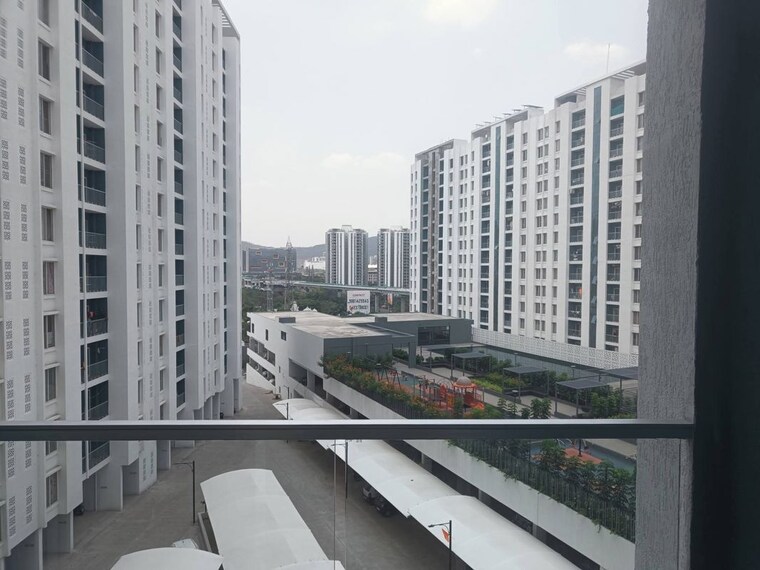 Balcony, kumar-megapolis-saffron 2 Bedroom 890 Sq.Ft. Apartment In Hinjewadi Pune 10397735