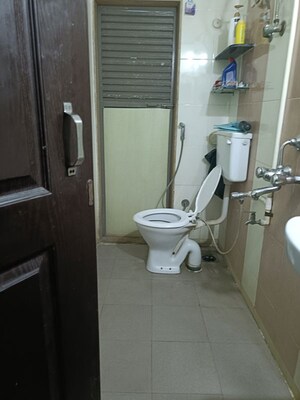 Attached Bathroom in 2 BHK Apartment at Chavandai Residency II, Kalwa – for Rent