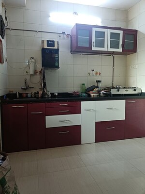 Kitchen in 2 BHK Apartment at Chavandai Residency II, Kalwa – for Rent