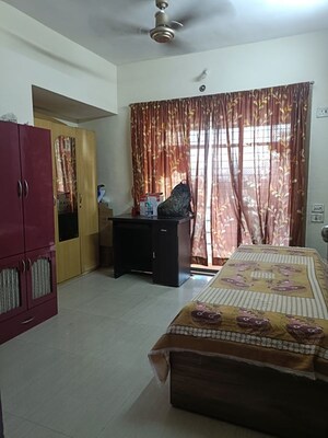 Bedroom in 2 BHK Apartment at Chavandai Residency II, Kalwa – for Rent