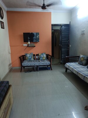 Bedroom in 2 BHK Apartment at Chavandai Residency II, Kalwa – for Rent
