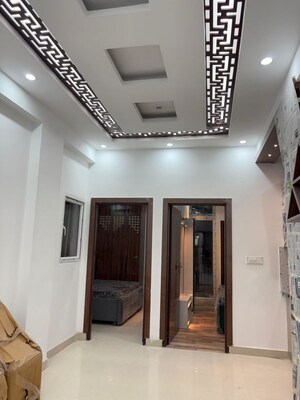 Building Lobby in 3 BHK Builder Floor at Knowledge Park V Greater Noida – for Sale