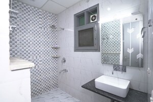 Bathroom in 1 BHK Builder Floor at Medi City – for Rent