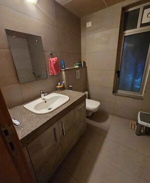 Washroom in 3.5 BHK Apartment at Tata Gurgaon Gateway, Sector 112 – for Rent