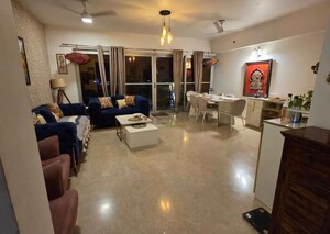 Living Room in 3.5 BHK Apartment at Tata Gurgaon Gateway, Sector 112 – for Rent