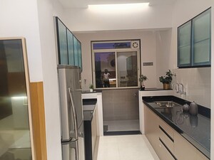 Kitchen in 3 BHK Apartment at Kumar Pratham, Moshi – for Sale