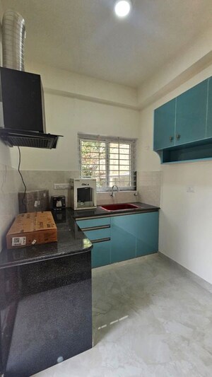 Kitchen in 1 BHK Apartment at Domlur – for Rent