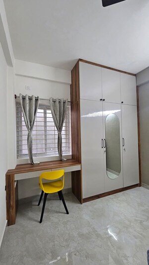 Kitchen in 1 BHK Apartment at Domlur – for Rent
