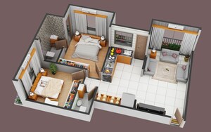 2 BHK Apartment – Exterior View View at Godadara - for Sale