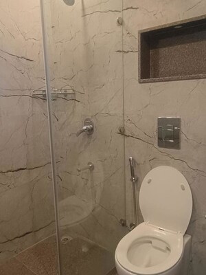 Bathroom in 3 BHK Builder Floor at Greater Kailash I – for Rent