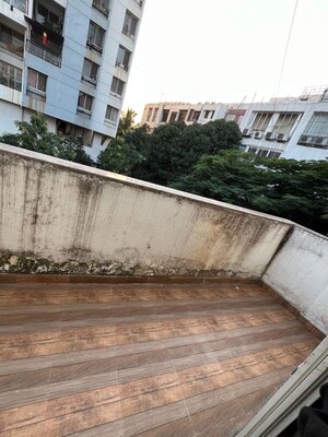 Balcony in 1 BHK Apartment at Motiram Nagar Apartment, Warje – for Rent