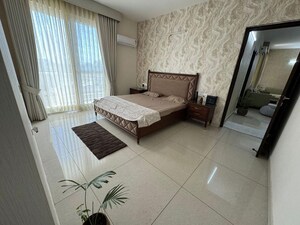 Living Room in 3 BHK Apartment at Maya Green Lotus Saksham, International Airport Road – for Rent