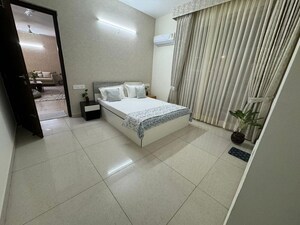 Living Room in 3 BHK Apartment at Maya Green Lotus Saksham, International Airport Road – for Rent