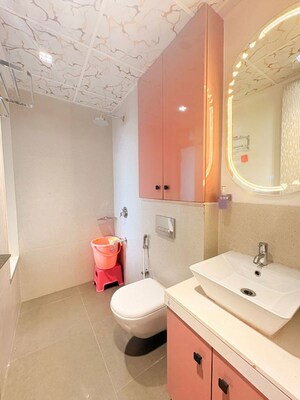 Bathroom in 2 BHK Apartment at Piramal Vaikunth, Balkum Pada – for Sale