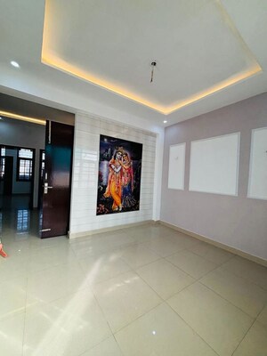 Living Room in 3 BHK Builder Floor at Guru Nanak Enclave, Dhakoli – for Sale