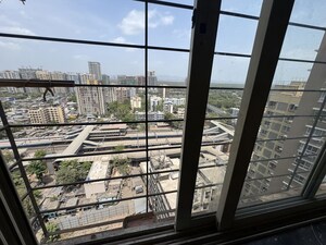 Balcony in 1 BHK Apartment at Arya Arcade Vikhroli West, Vikhroli West – for Rent