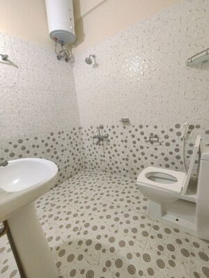 Bathroom in 3 BHK Apartment at SLS Springs, Haralur Road – for Rent