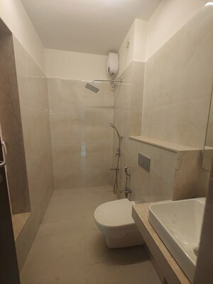 Bathroom in 2.5 BHK Apartment at Seawoods – for Rent